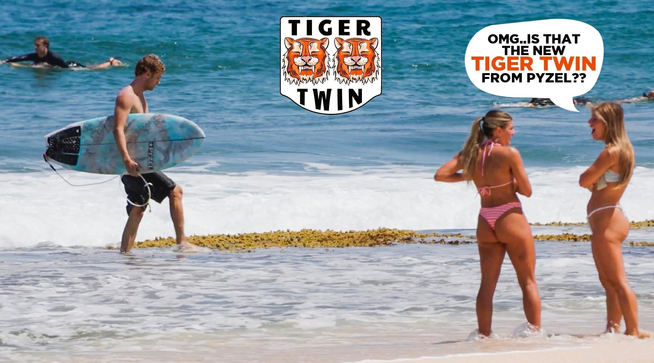 Parker Cohn & Dane Rust having a Tiger Twin Summer