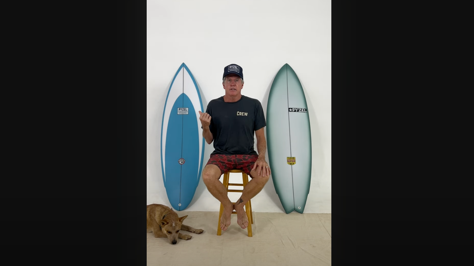 Wildcat VS Tiger Twin - Comparing Pyzel Twin Fins with Jon