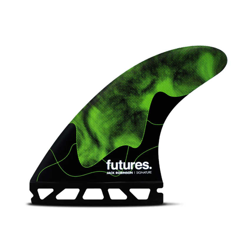 Futures Fins Jack Robinson Honeycomb Thruster Fin Set Aqua L