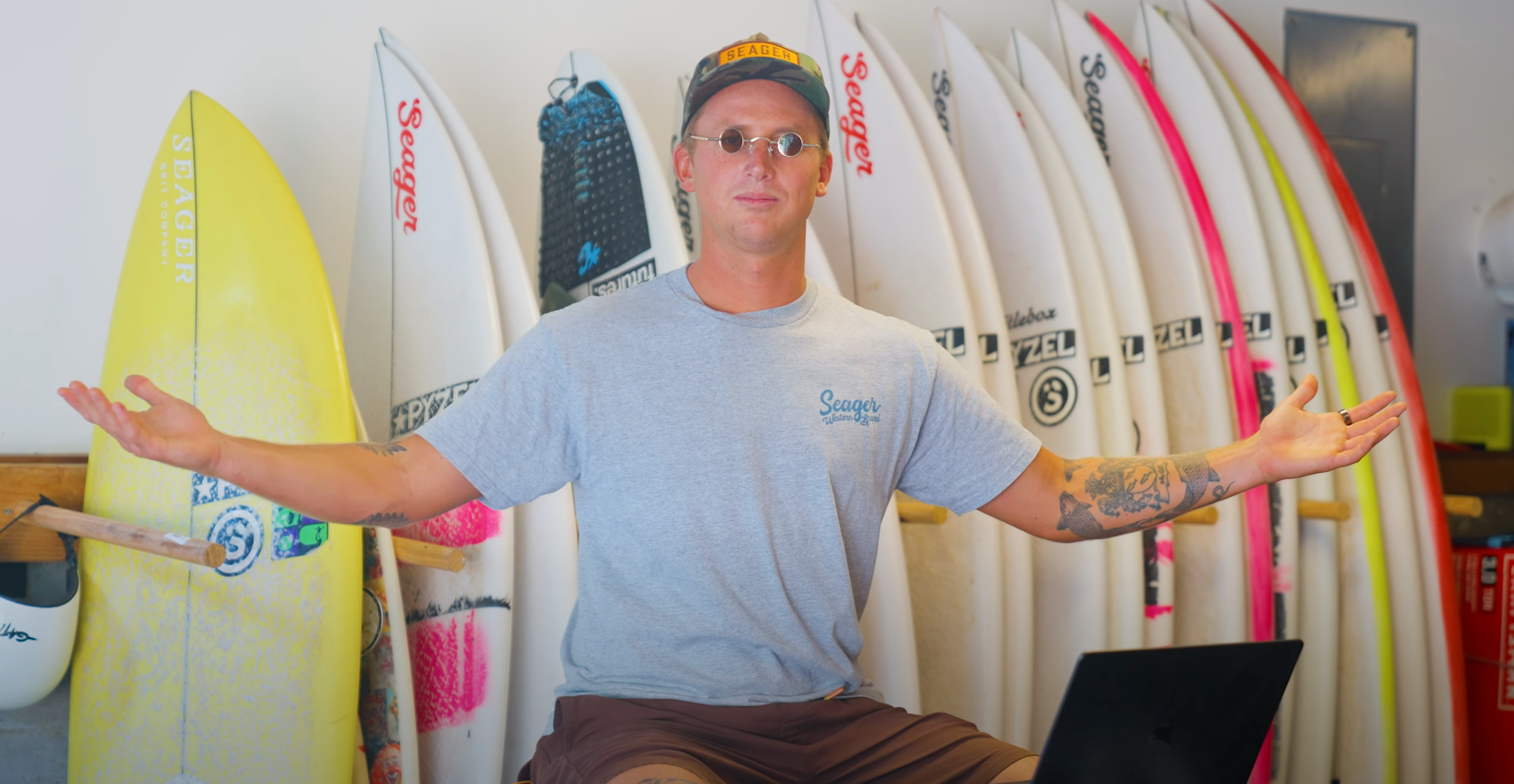 Finn Mcgill's Favorite Pyzel Surfboards