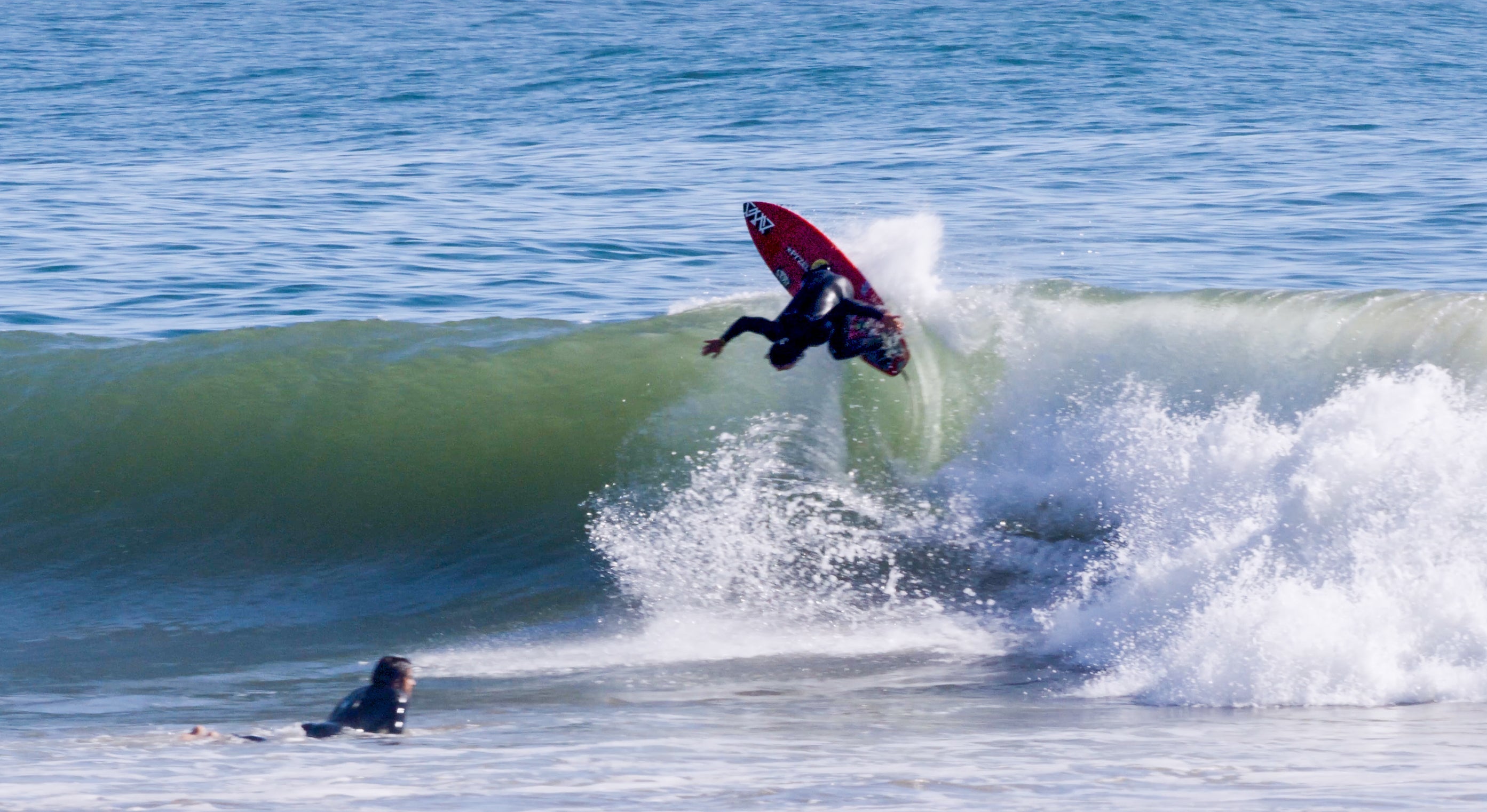 Watch Nolan Rapoza on his White Tiger at Rincon