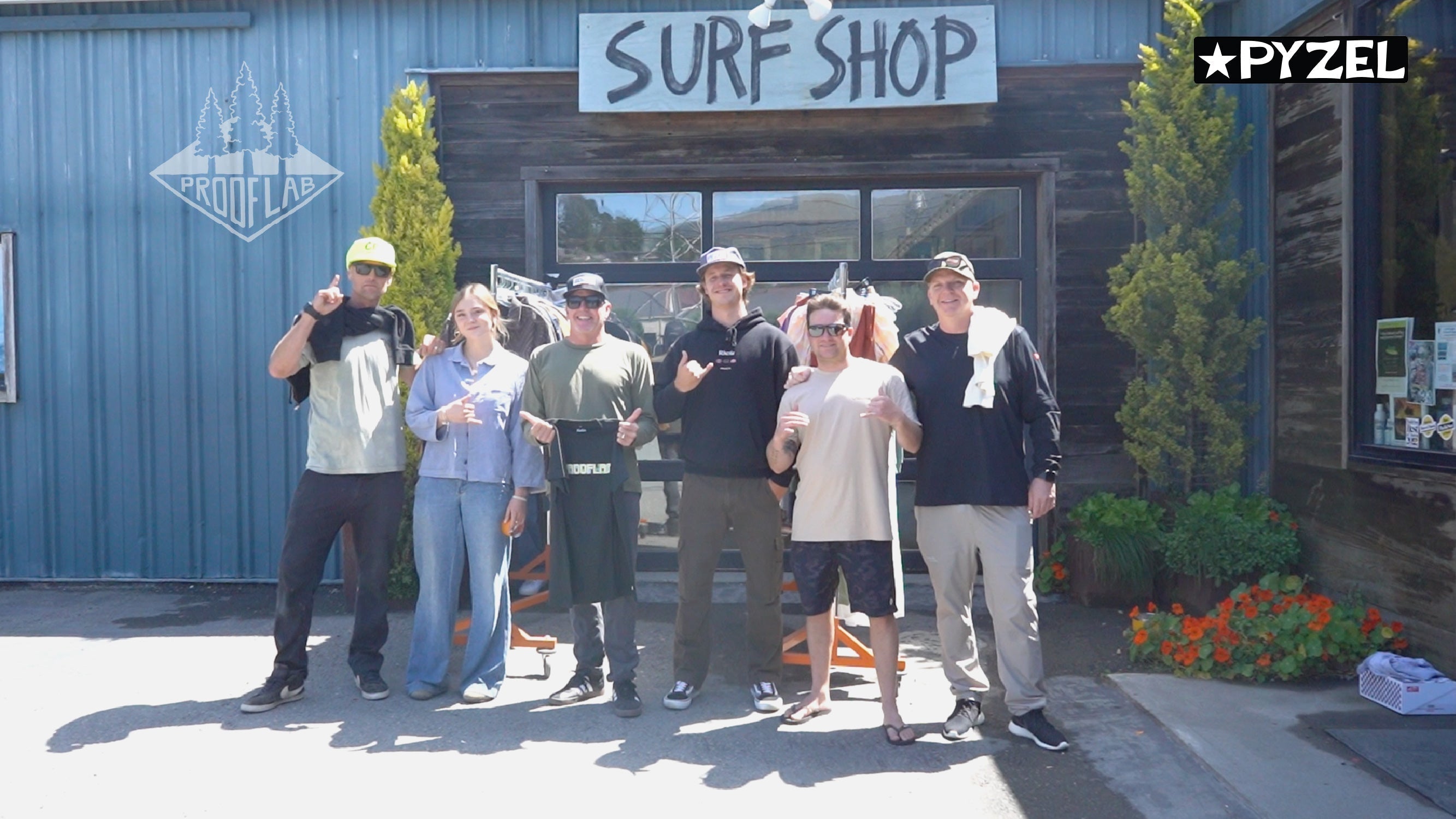 Proof Lab Surf Shop & the Cron Test with Pyzel Surfboards