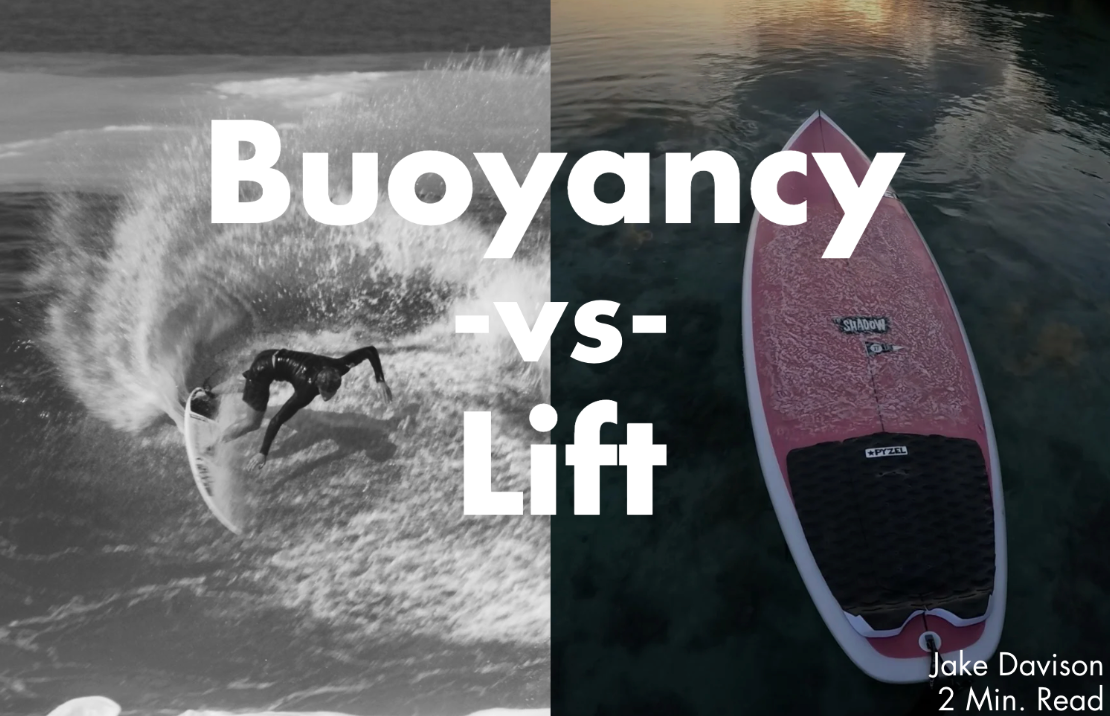 JOURNALS FROM JAKE: Buoyancy Vs Lift