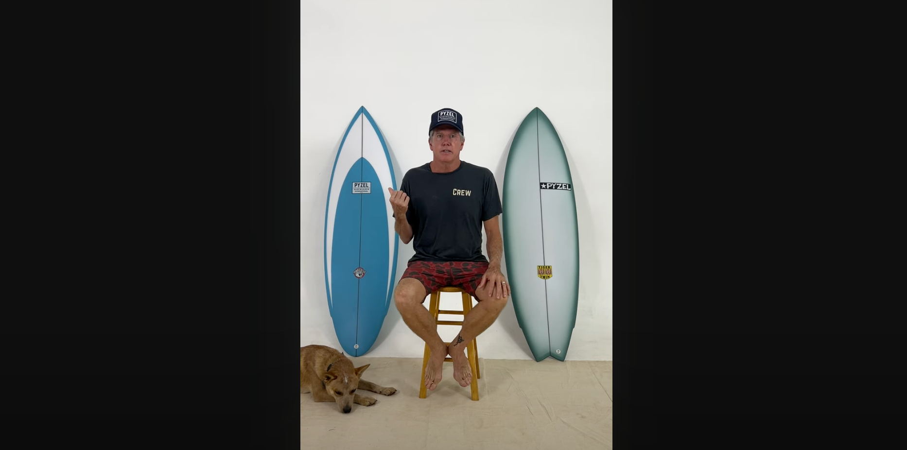 Wildcat VS Tiger Twin - Comparing Pyzel Twin Fins with Jon