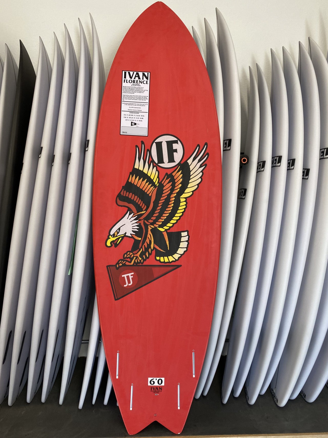 Used JJF By Pyzel Ivan Florence Fish 6'0"