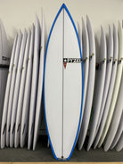 JJF Dims - Red Tiger | 6'0" x 19 1/8" x 2 1/2" - 30.70L | Futures x 3 | PU | New Board | CA