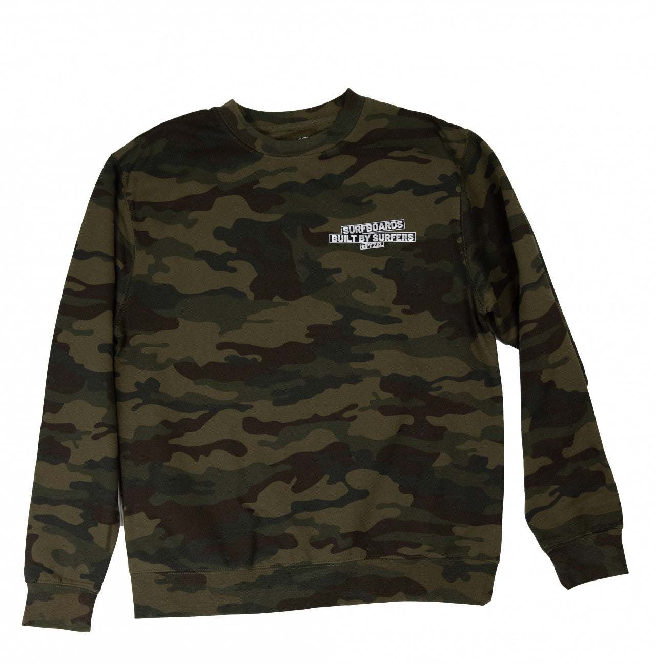 SBBS Crewneck Camo Sweatshirt | Pyzel Surfboards