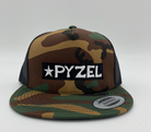 Pyzel Bar Logo Trucker Hat, Camo