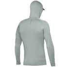 Long Sleeve Hooded Rashguard - Light Grey