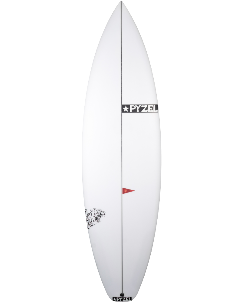 Power Tiger | 5'8" x 18 3/4" x 2 1/4" - 25.20L | FCS 2 x 3 | PU | New Board | CA