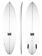 Crisis Twin | 5'6" x 19 " x 2 7/16" - 27.20L | Futures x 2 | PU | New Board | CA