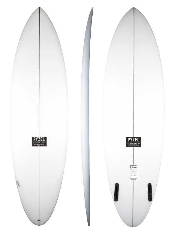 Crisis Twin | 6'10" x 21 1/2" x 3 " - 47.00L | Futures x 2 | PU | New Board