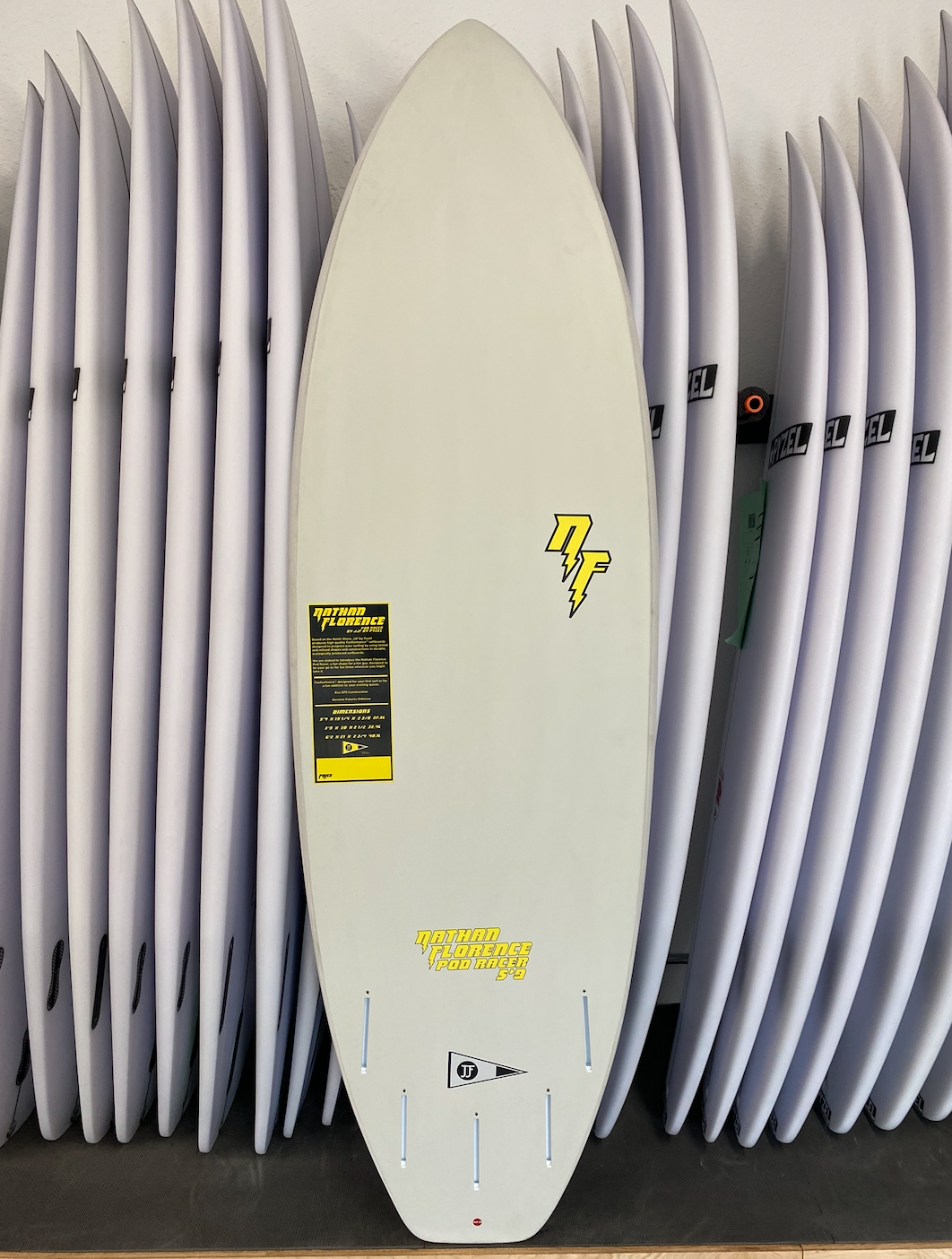 od Racer Used JJF BY PYZEL Nathan Florence 5'9"