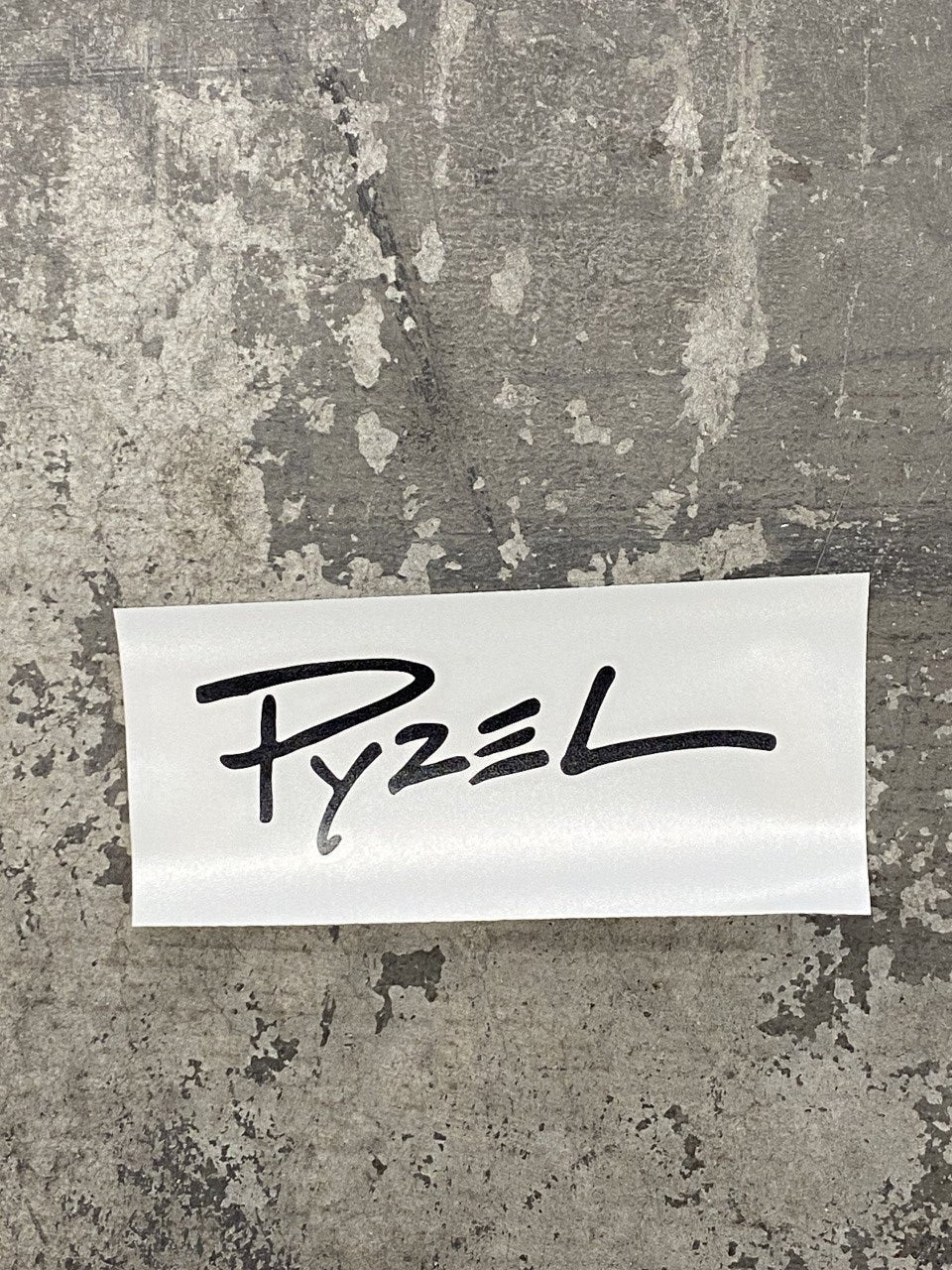 Pyzel Signature Sticker