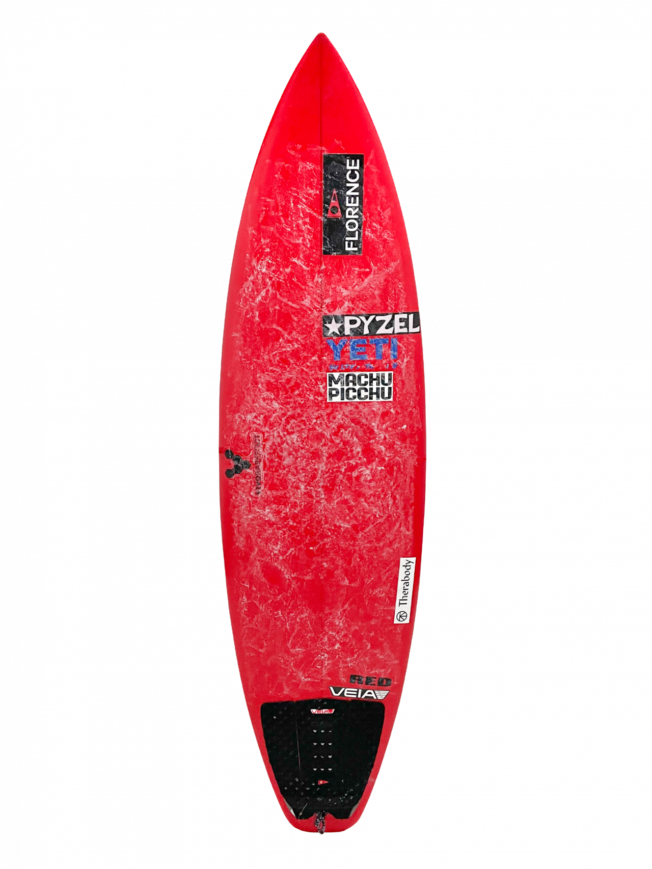 Red Tiger | 5'9" x 19 1/8" x 2 5/16" - 27.50L | FCS 2 x 3 | PU | New Board | HI