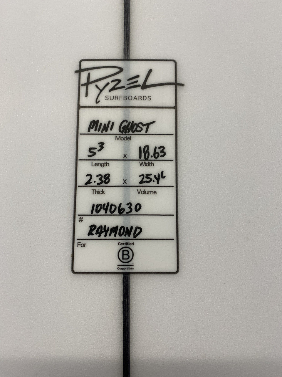 Mini Ghost-Squash | 5'3
