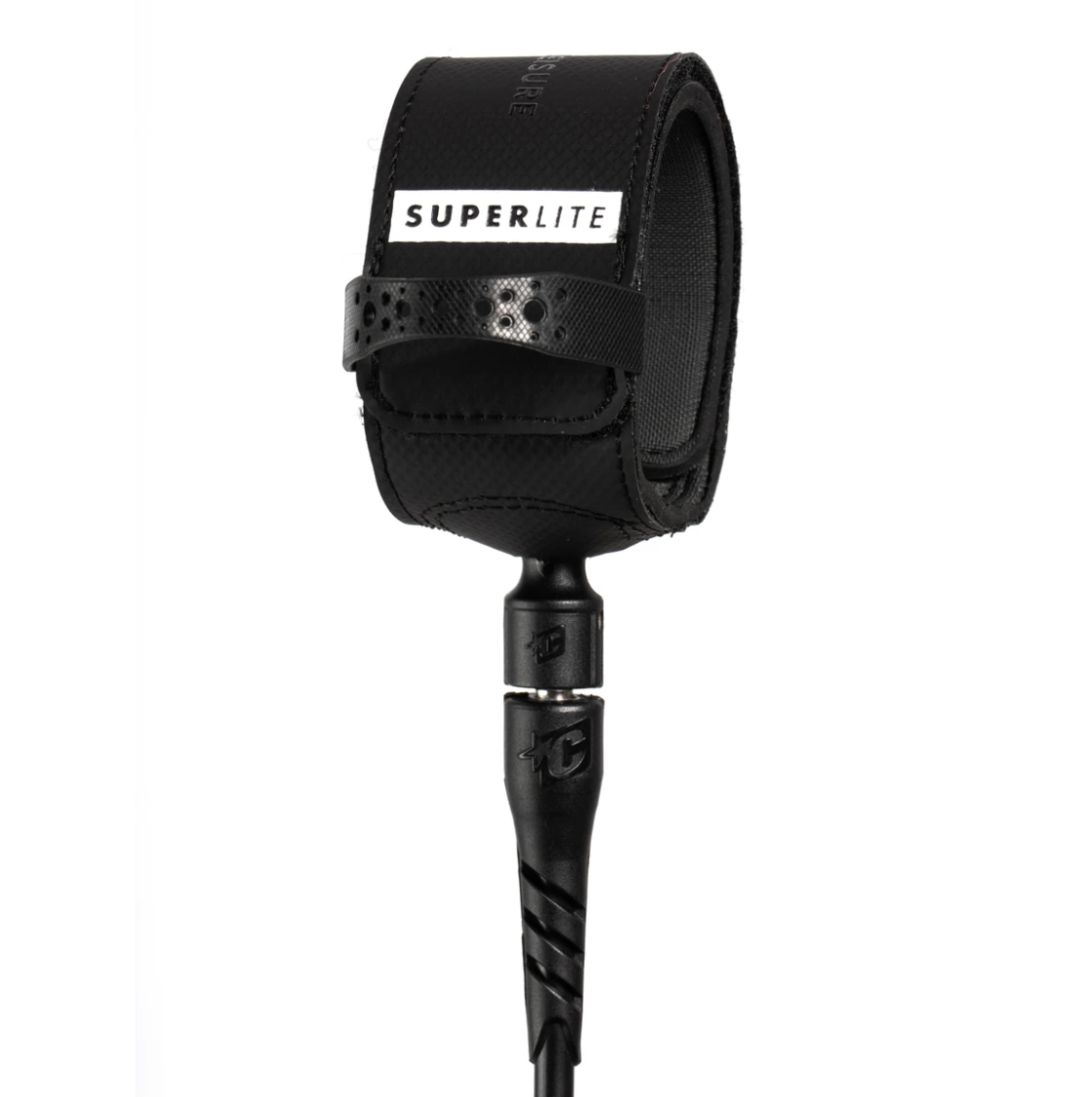 Superlite Pro Leash 6' Black 7mm