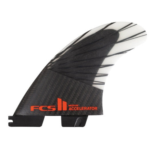 FCS II ACCELERATOR PC CARBON TRI FINS