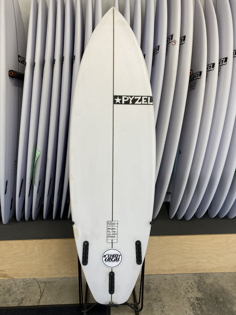Red Tiger - Pyzel Surfboards