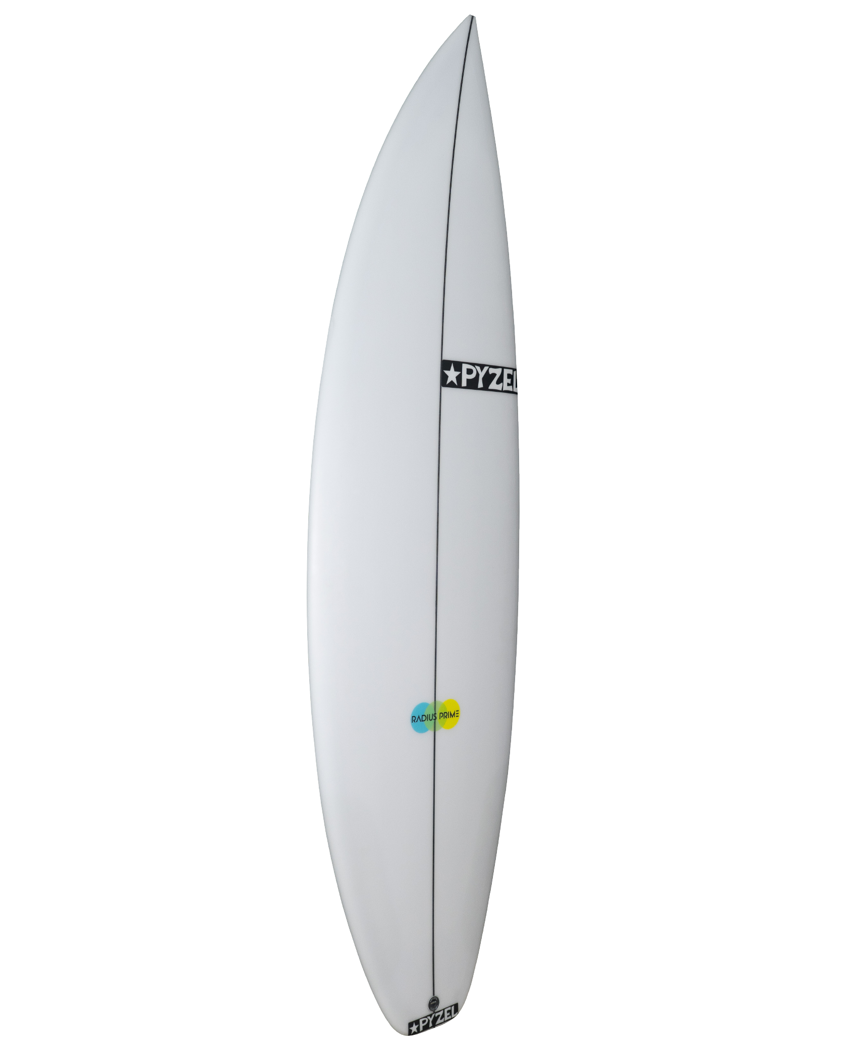 Radius Prime | 6'6" x 20 1/4" x 2 7/8" - 39.20L | Futures x 3 | PU | New Board | CA