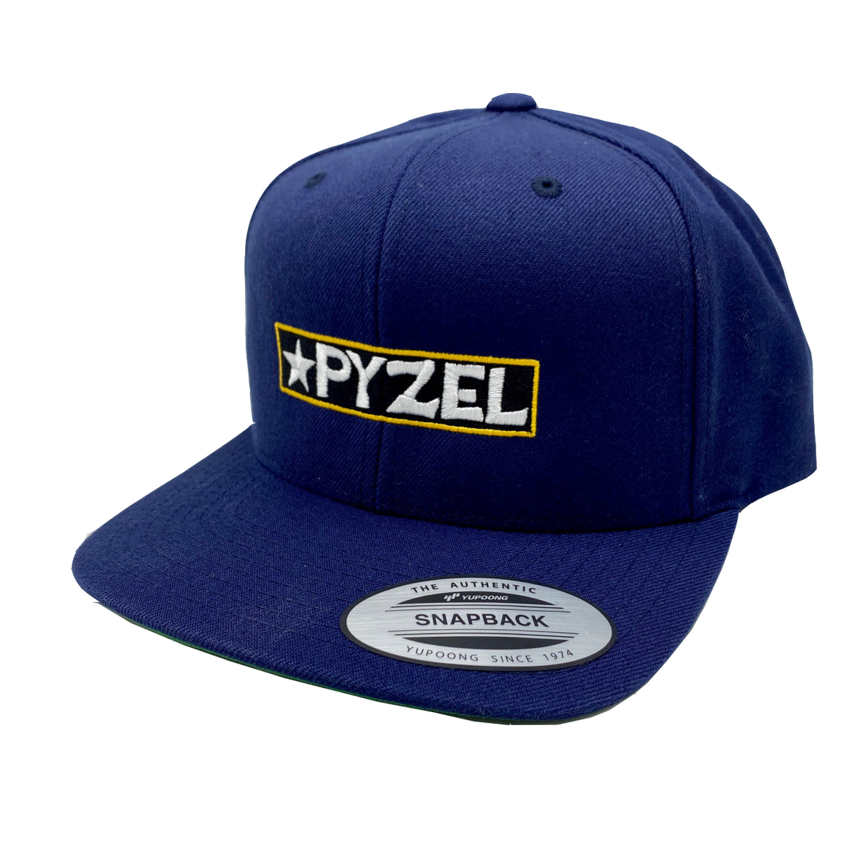 Pyzel Surfboards Gold Label Snapback Hat - Navy