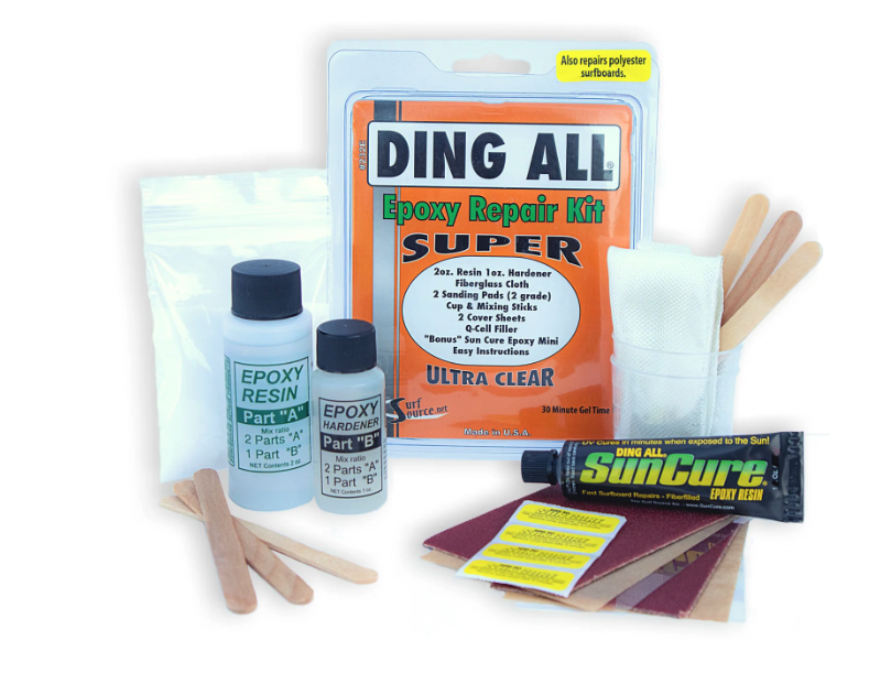 Ding All Super Epoxy Resin Ding Repair Kit