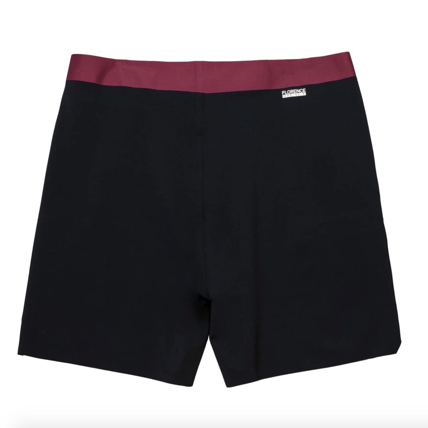 Florence Marine X Weld Boardshort - Black Maroon