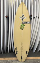 Custom Shape | 5'8" x 18 5/8" x 2 5/16" - 26.50L | FCS 2 x 3 | PU | Used Board | CA