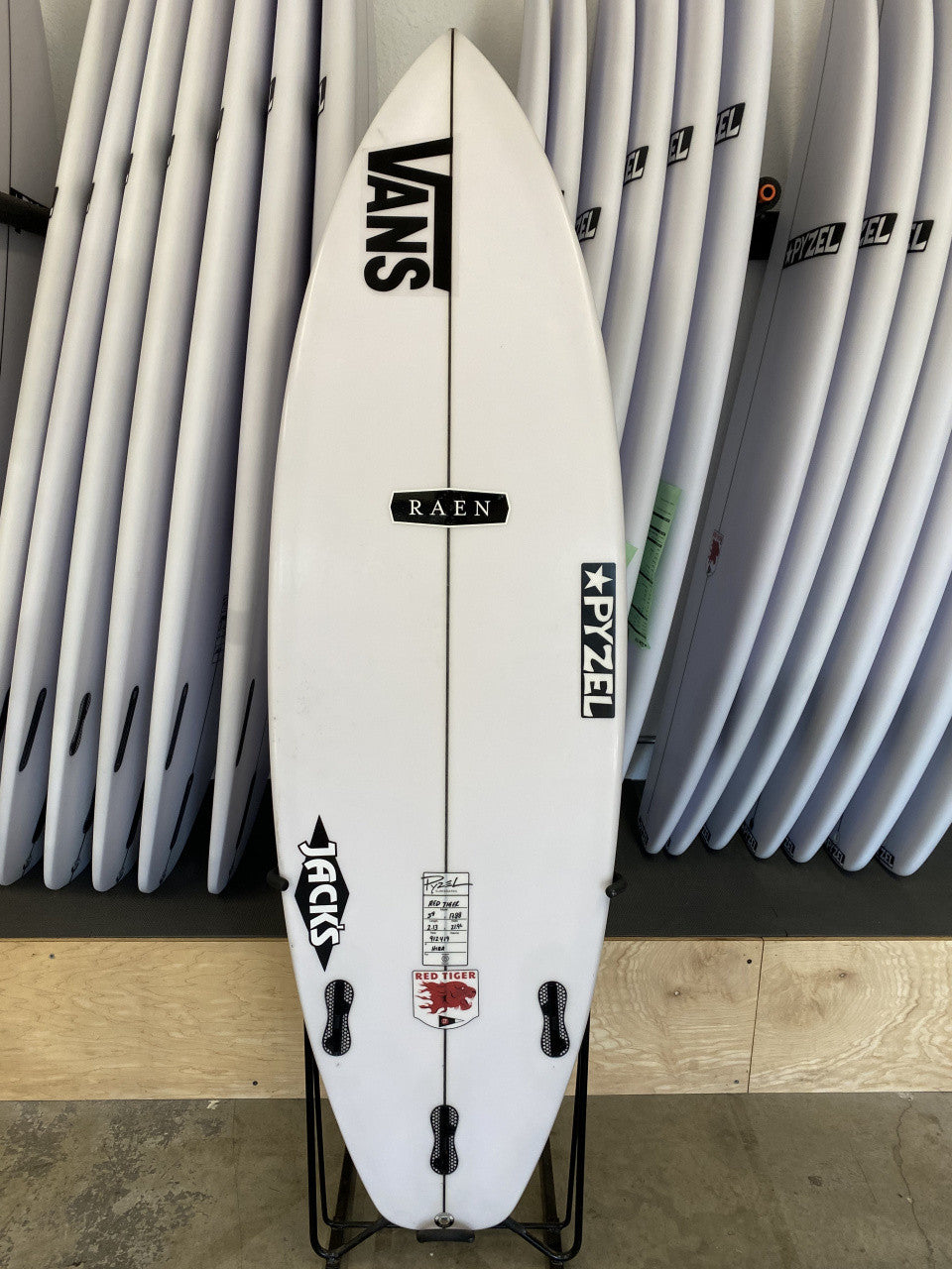 PYZEL REDTIGERショートボード Red Tiger - pyzel surfboards japan