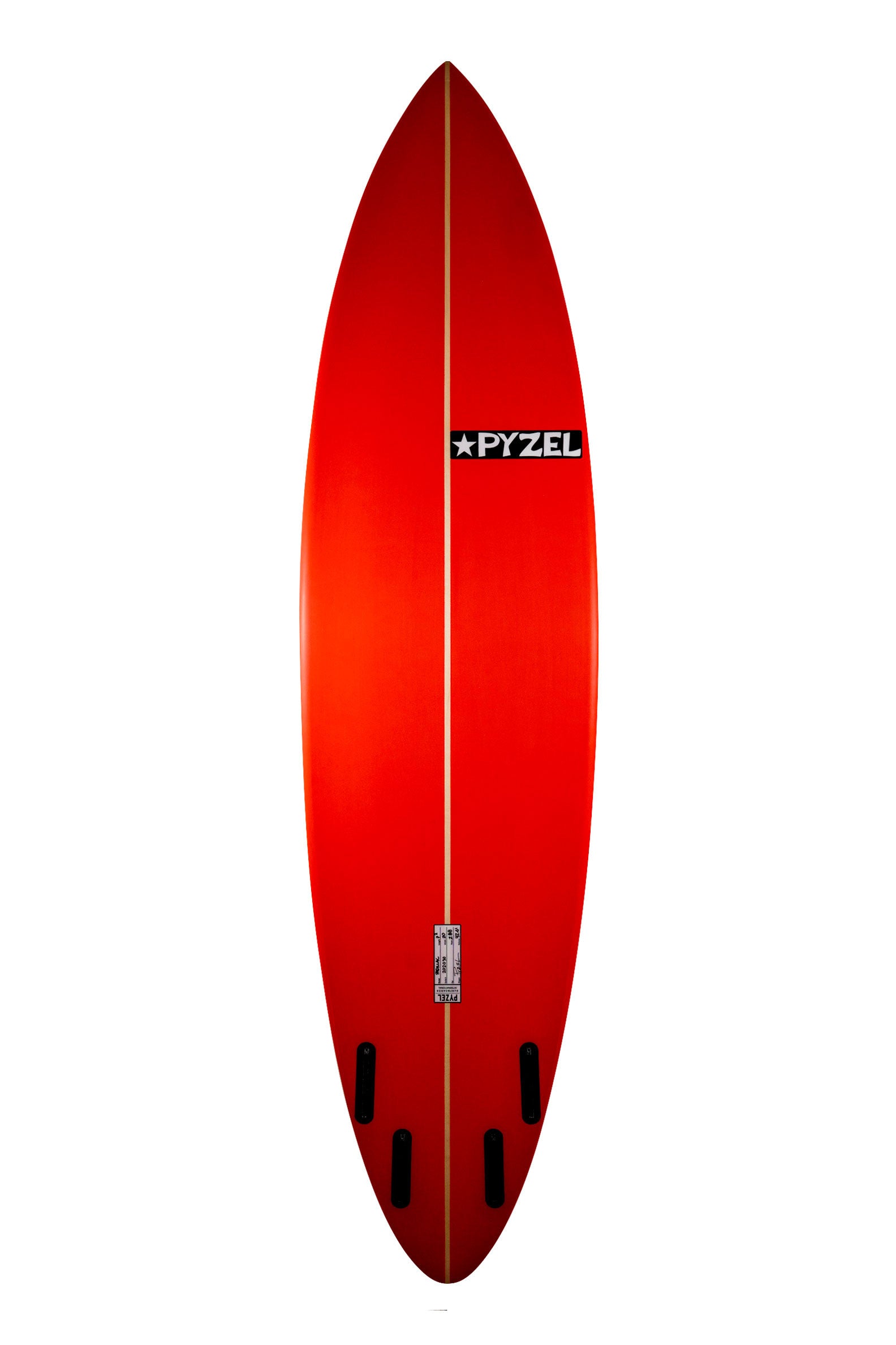 PYZEL Padillac 9.0 ガン フィン&リーシュ&デッキカバー付き Padillac | 9'0