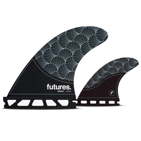 Futures Rasta HC Quad Surf Fins | Pyzel Surfboards