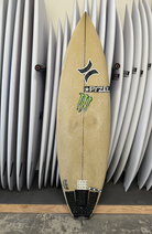 Custom Shape | 5'8" x 18 5/8" x 2 5/16" - 26.50L | FCS 2 x 3 | PU | Used Board | CA