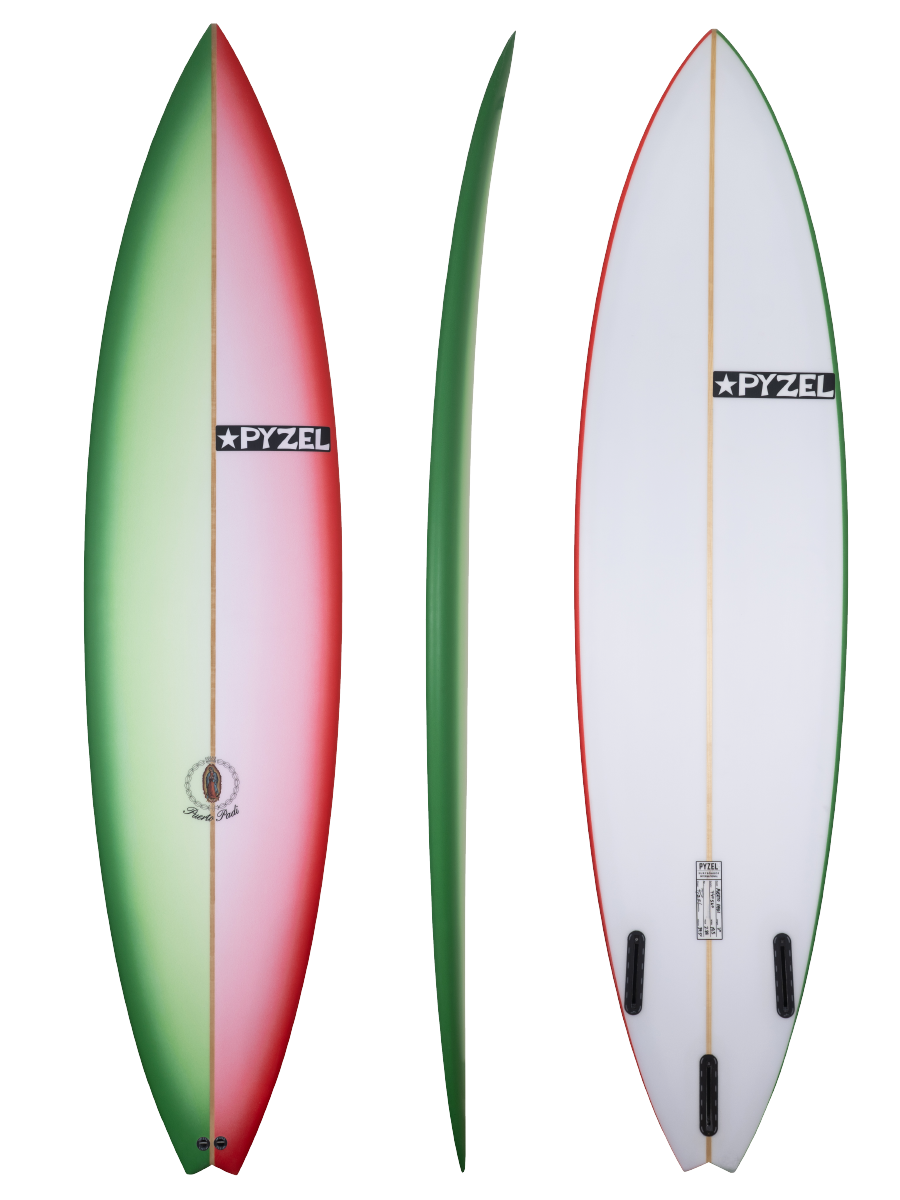 Puerto Padi | 7'10" x 20 3/8" x 3 1/4" - 52.10L | Futures x 3 | PU | New Board | CA