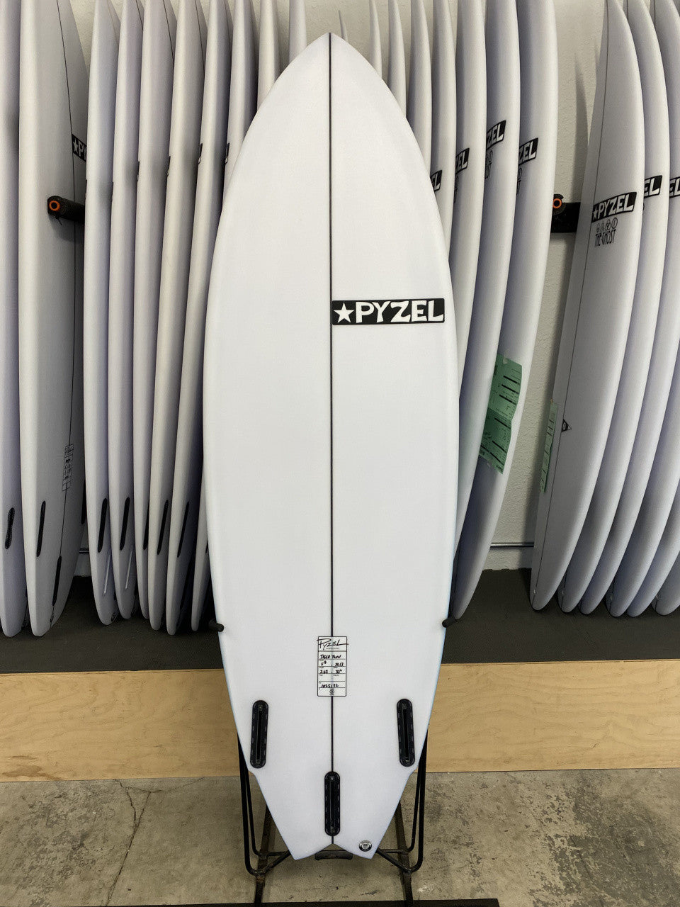 PYZELサーフボード5'8 Tiger Twin | 5'8