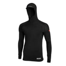 Longsleeve Hooded Rashguard - Black