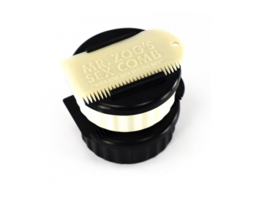 WAX CONTAINER & COMB