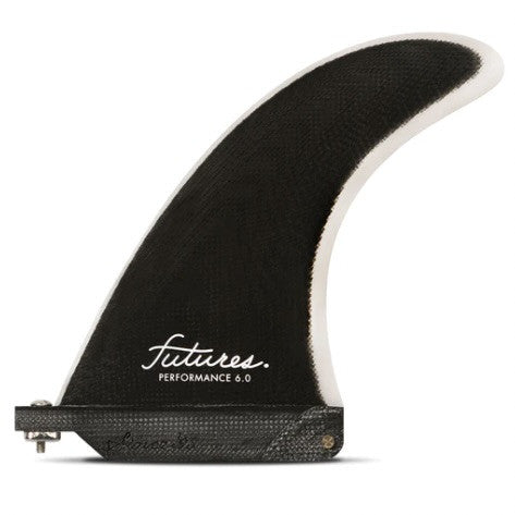 Futures Performance 6" Single Fin - Black/Grey