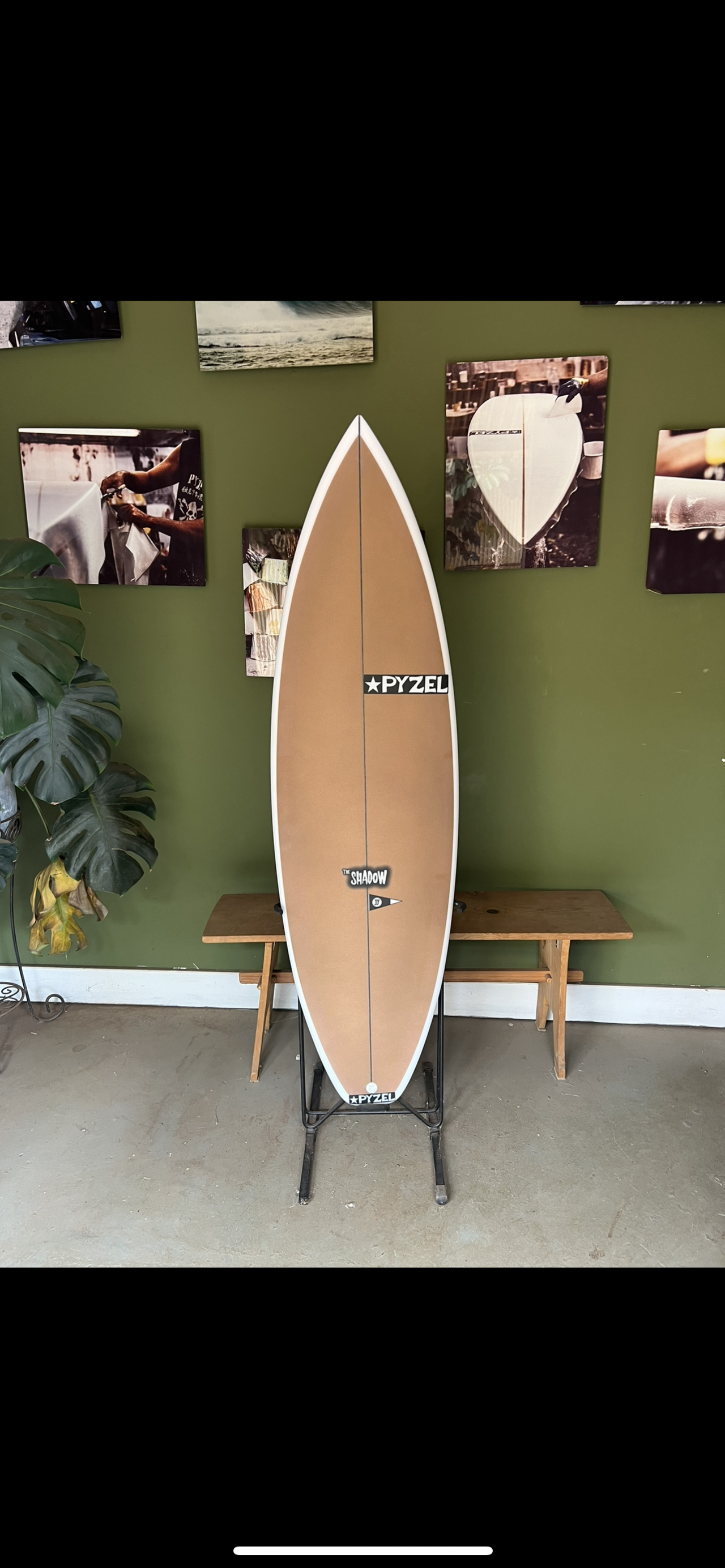 Grom Shadow | 5'2" x 17 3/8" x 2 1/16" - 19.40L | Futures x 3 | PU | New Board | HI