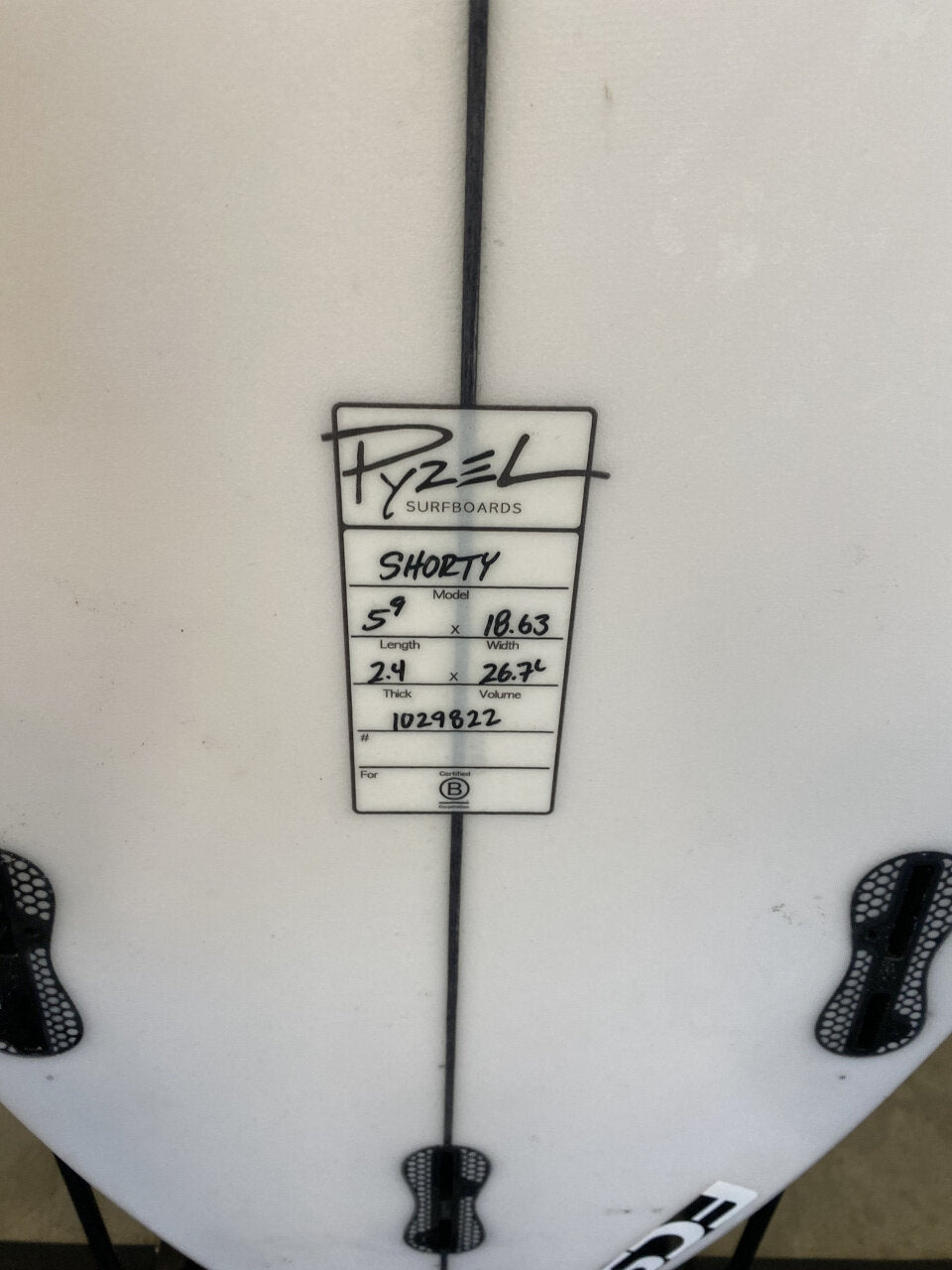 Custom Shape | 5'9