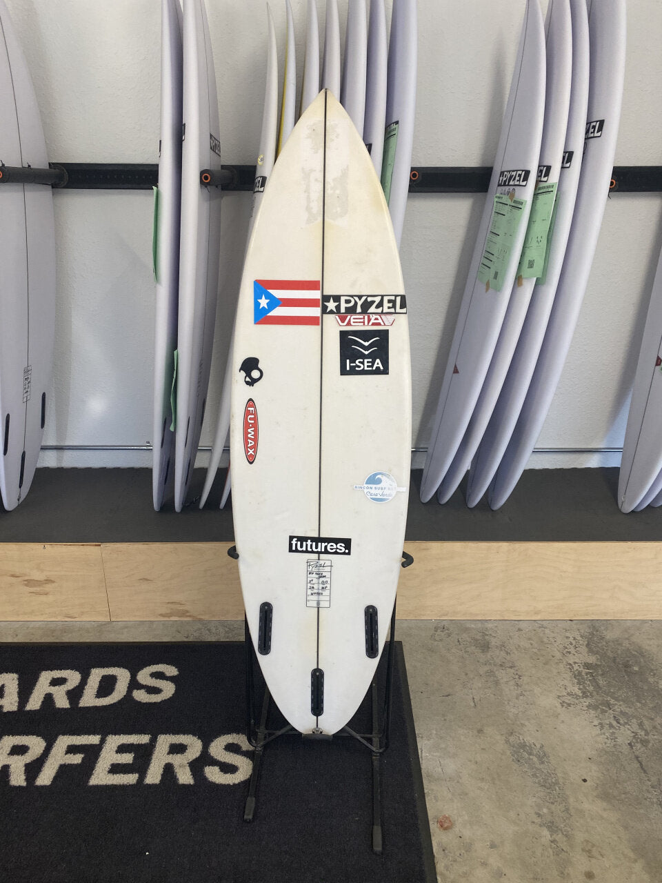 Used/Team Boards – Pyzel Surfboards