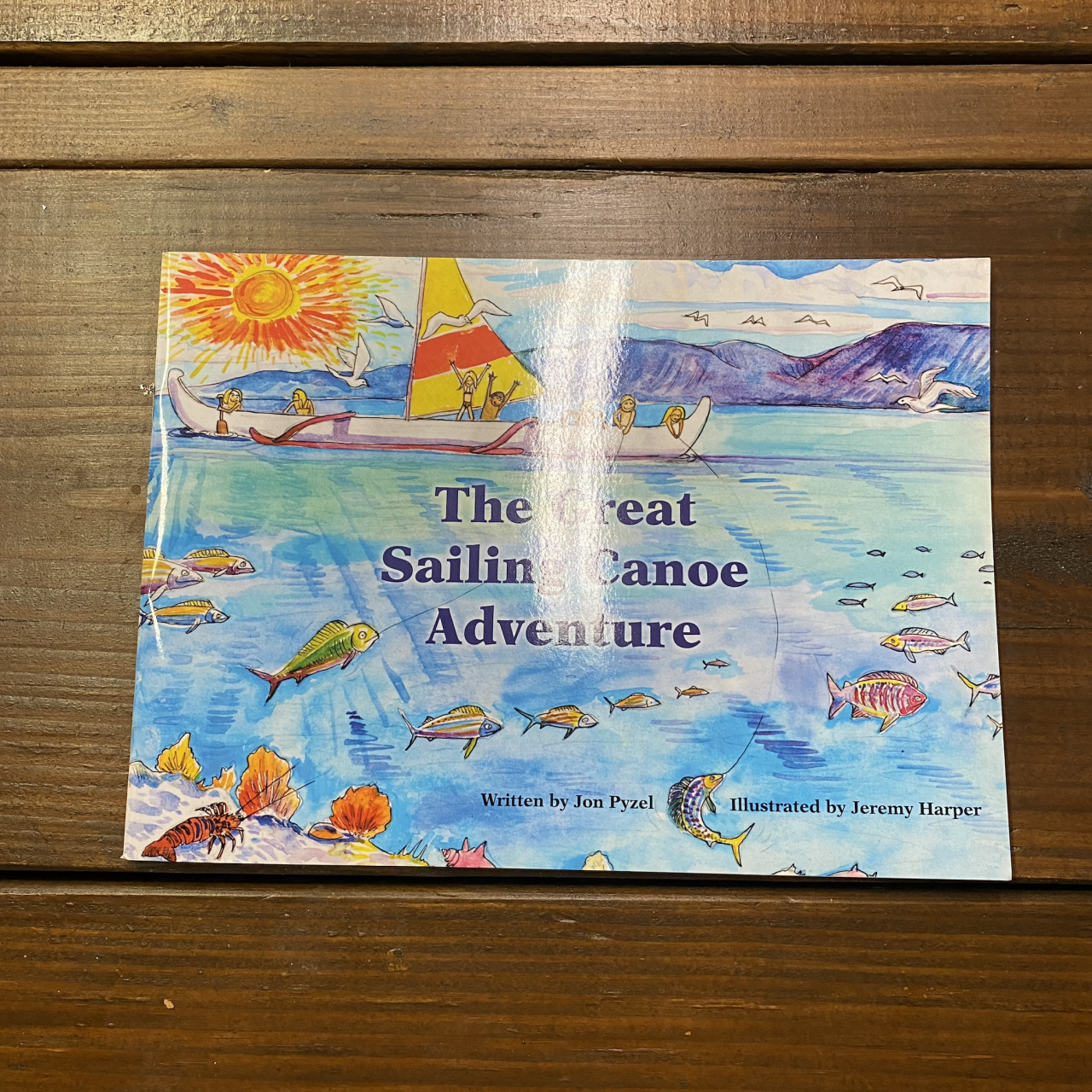 Children's Book, The Great Sailing Canoe Adventure