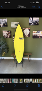 Ghost | 6'3" x 19 7/8" x 2 3/4" - 34.30L | Futures x 5 | PU | New Board | HI