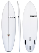 White Tiger | 6'0" x 20 3/4" x 2 3/4" - 38.40L | Futures x 5 | PU | New Board | HI