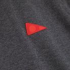 Burgee Recover Hooded Longsleeve T-Shirt - Dark Heather Grey