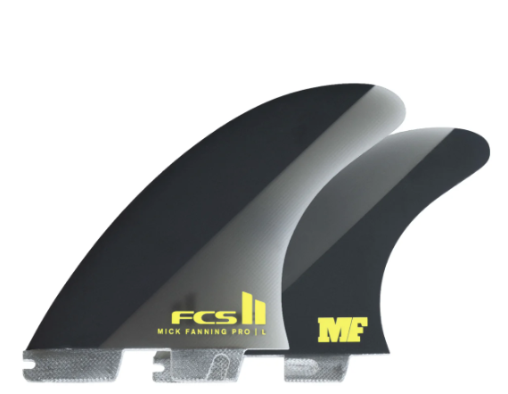 FCS II MICK FANNING PG PRO TRI FIN SET