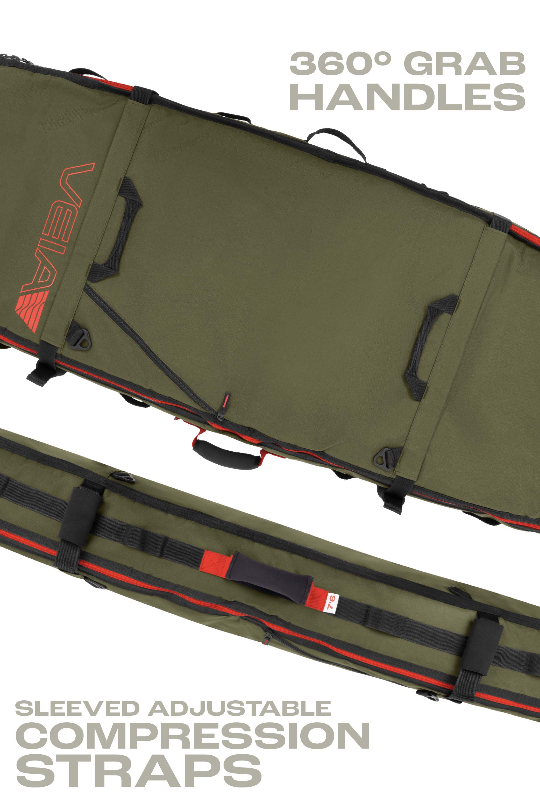VEIA Supplies Explorer 2 Board Travel Bag | Pyzel Surfboards