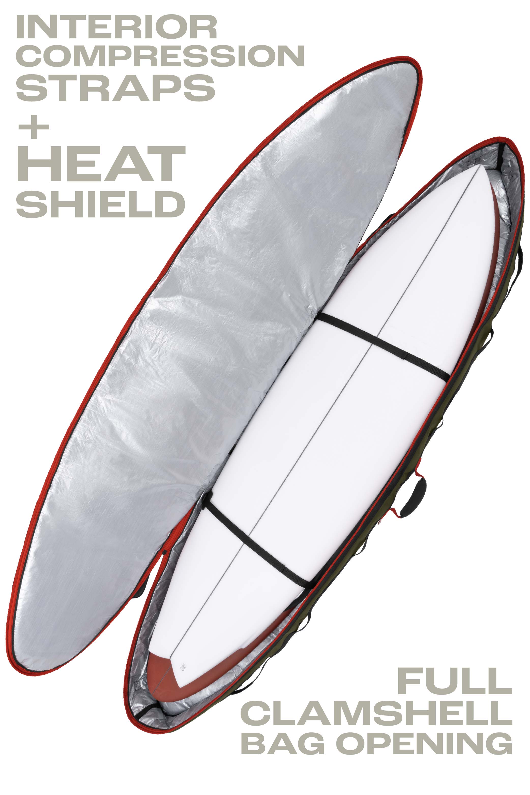 VEIA Supplies Explorer 2 Board Travel Bag | Pyzel Surfboards