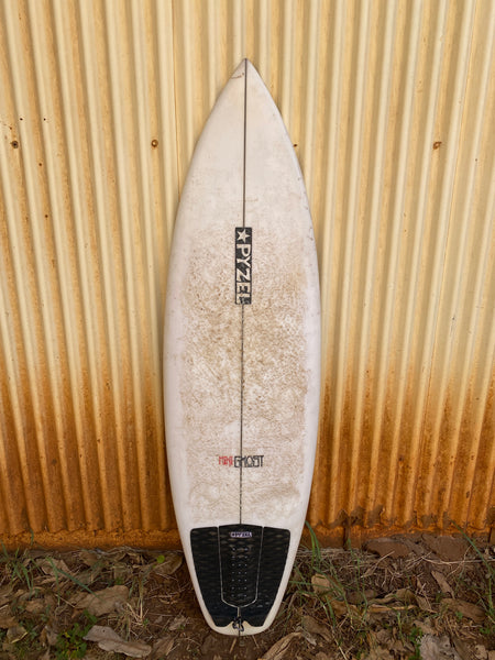 ノン使用感ありPYZEL Mini Ghost 5’10”フィン＆パッド付 Pyzel Mini Ghost PU/Poly 5'9