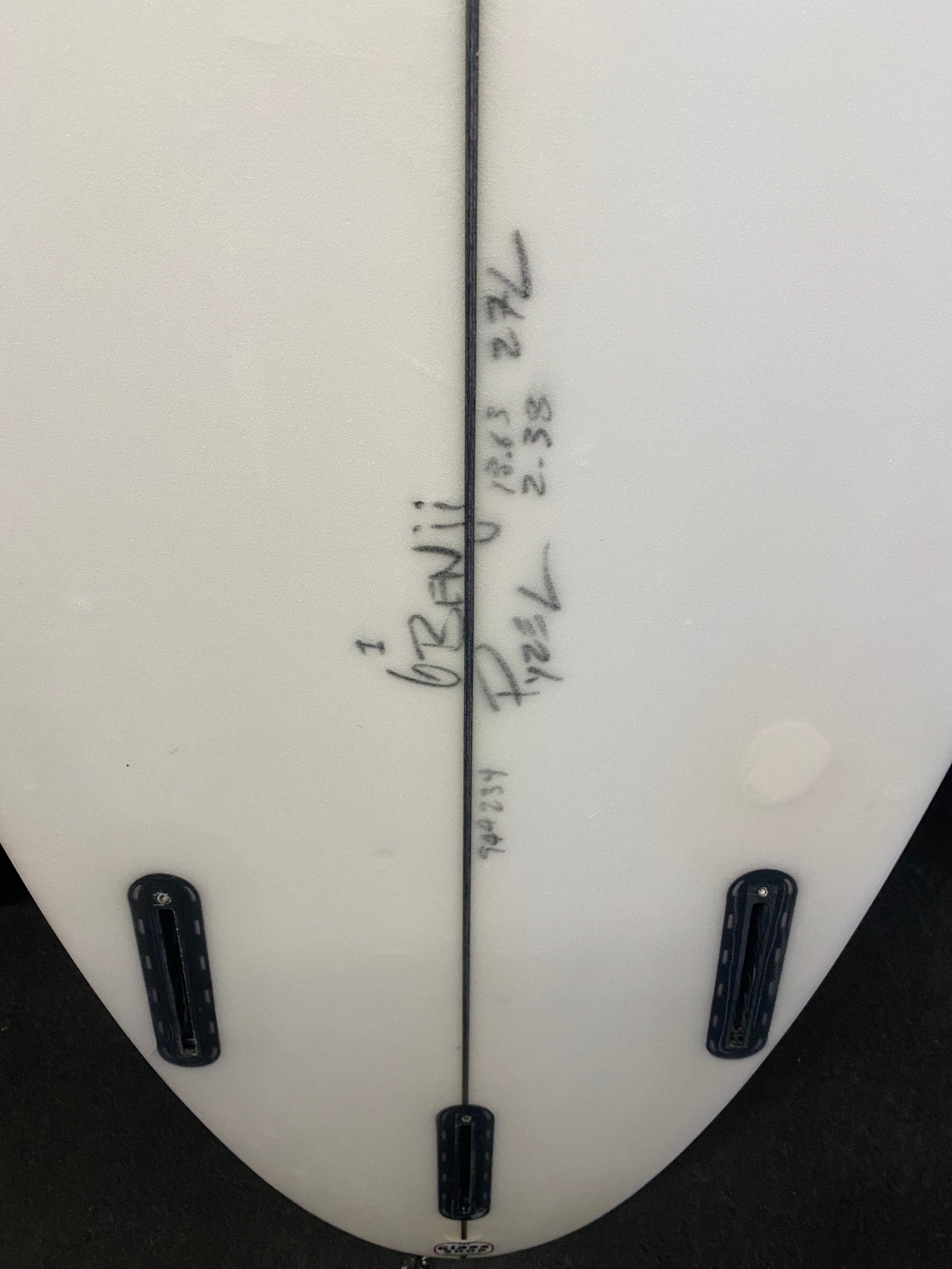 パイゼル、シャドウ、5'9\"、18.63、2.25、25.4L、FUTURES パイゼル、シャドウ、5'9/