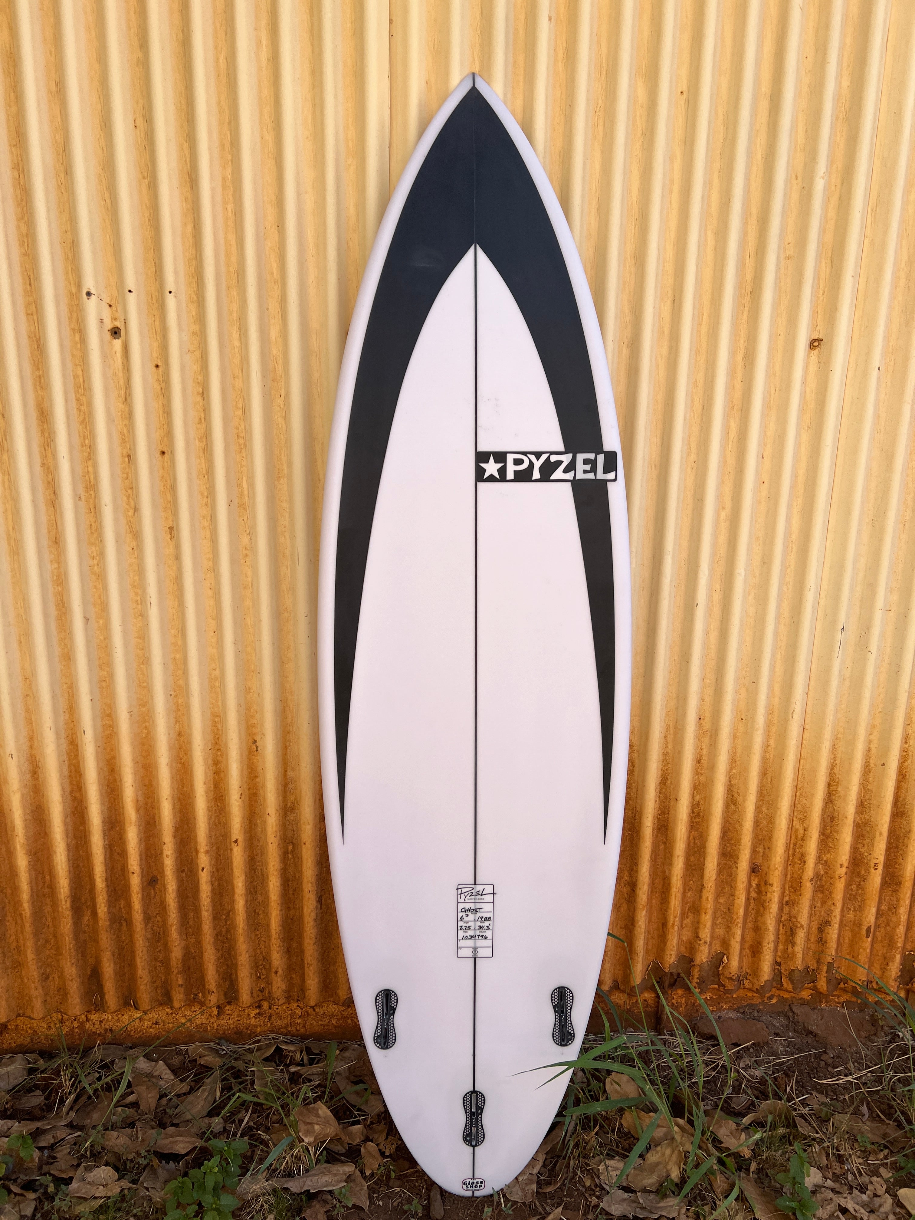 送料込み【希少】PYZEL GHOST PRO 6'0\" 27.2L The Ghost Pro by Pyzel Surfboards